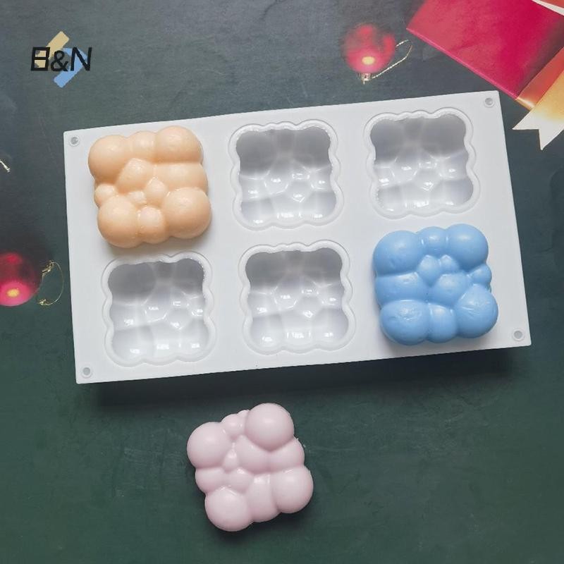 Khuôn làm bánh hình đám mây B & N được sử dụng để nướng đồ thủ công DIY Nến xà phòng Dụng cụ trang trí Làm quà tặng sinh nhật.
