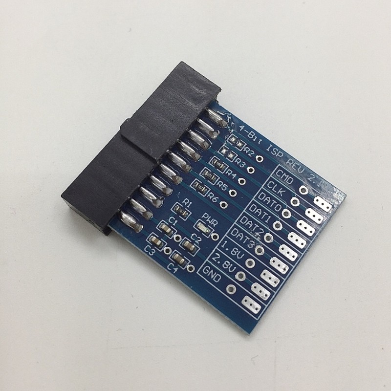 Bộ chuyển đổi mới Jtag, ISP 4-BIT ISP REV 2.1 cho Easy Jtag Plus Box / ESAYJTAG Tool