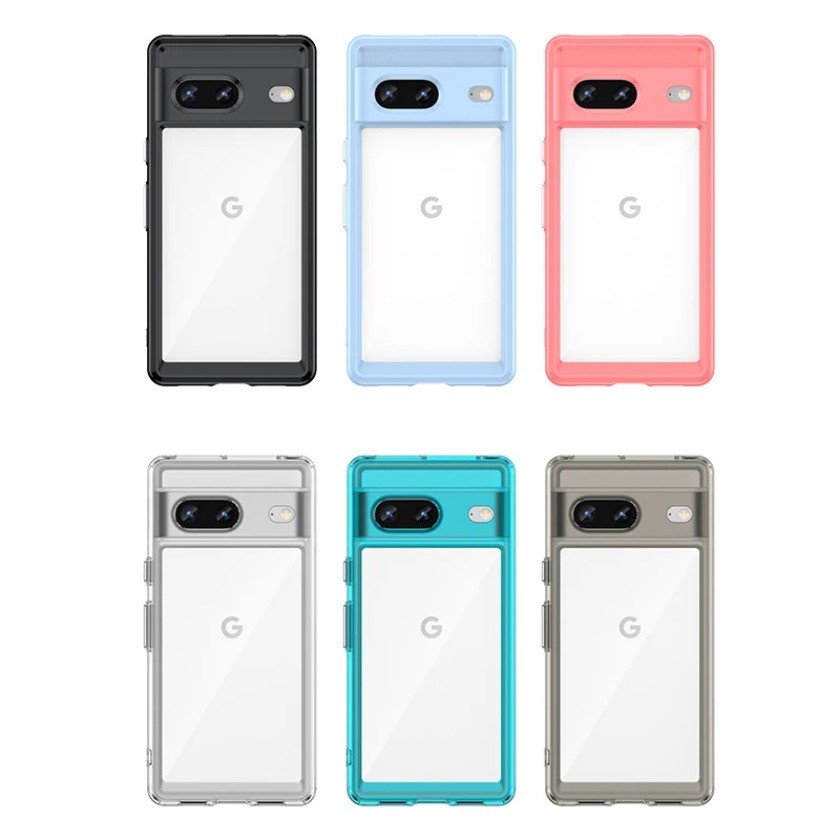 Dành Cho Google Pixel 7 Ốp Lưng Google Pixel 7 Capa Ốp Lưng Chống Sốc Trong Suốt Nhiều Màu Fundas Google Pixel 7 8 Pro 7A