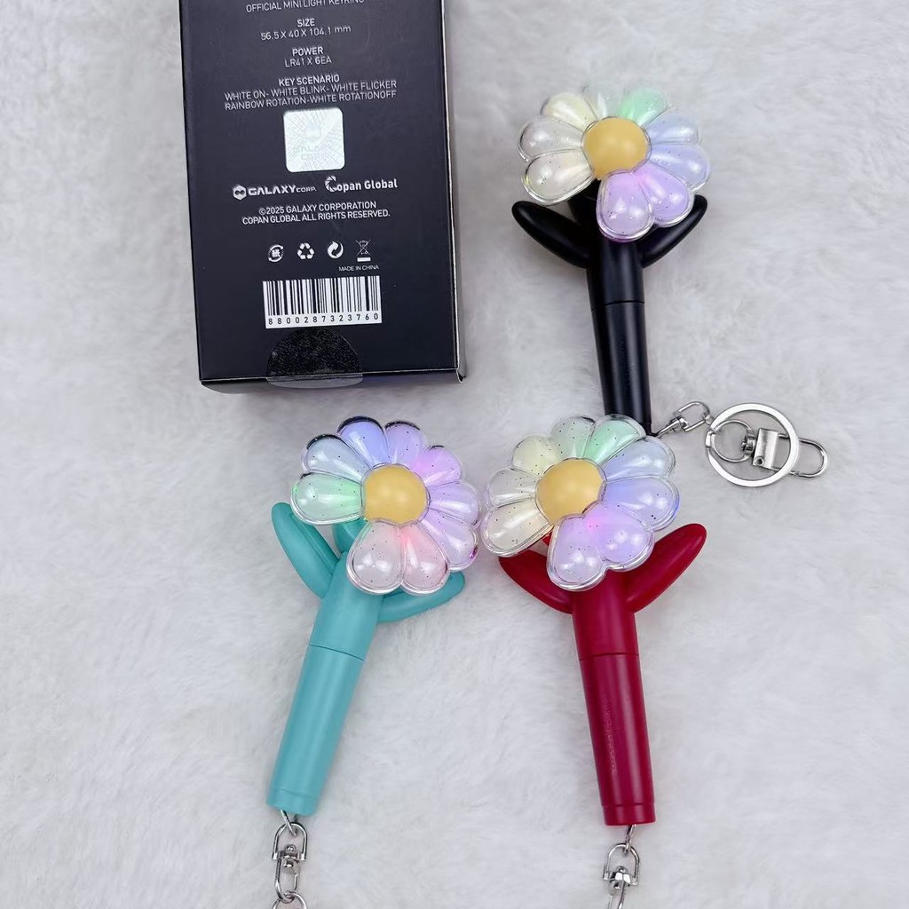 BIGBANG G-DRAGON Mini Light Keyring Little Daisy Lightstick Móc khóa