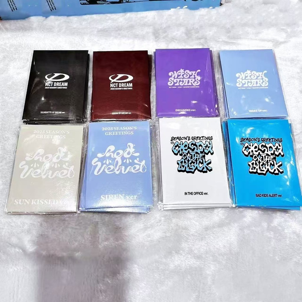 Bộ Photocard giao dịch thương mại VELVET màu đỏ SMTOWN 2025