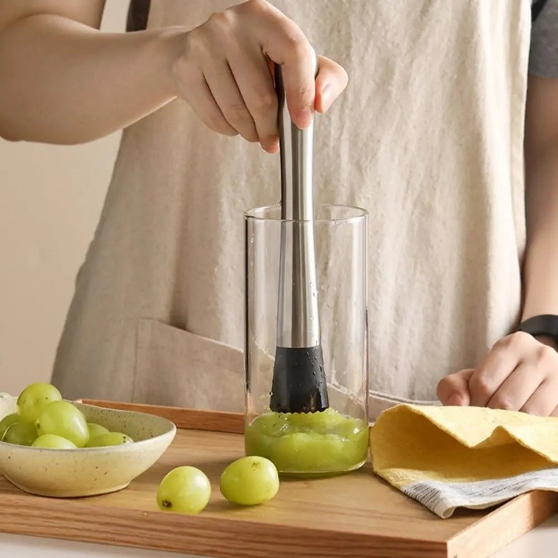 1 / 2 / 3 Cái DIY Uống Trái Cây Làm Trộn Đá Nghiền Búa - Thanh chanh bằng thép không gỉ