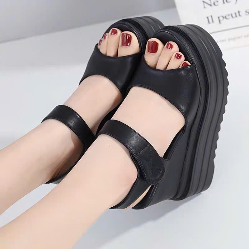 GIÀY SANDAL ĐẾ XUỒNG QUAI BẢNG 12P XXA TT VV IINN