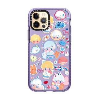 Ốp điện thoại mềm bảo vệ toàn màn hình dễ thương DIMOO WORLD cho iPhone 16 Pro Max 16 Plus 15 Pro Max 14 13 12 11 Pro Max XR IX Vỏ bọc hoàn toàn Vỏ phía sau chống sốc
