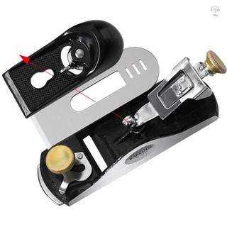 Hilivn) Máy bào gỗ nhỏ Máy bào gỗ T10 Lưỡi thép có góc có chức năng điều chỉnh Thiết kế tiện dụng để lập kế hoạch mượt mà và hiệu quả