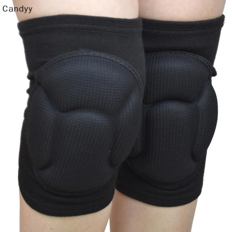 Ndy 2 Cái / bộ Tay Cầm Đầu Gối Thể Thao Nam Co Giãn Miếng Lót Đầu Gối Hỗ Trợ Thể Dục Bánh Răng Dày Bọt Biển N
