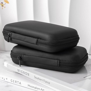[GOU] Túi lưu trữ tiện ích kỹ thuật số cứng 3C di động bằng da nhân tạo Hộp sạc tai nghe Cáp dữ liệu U Disk Organizer VN