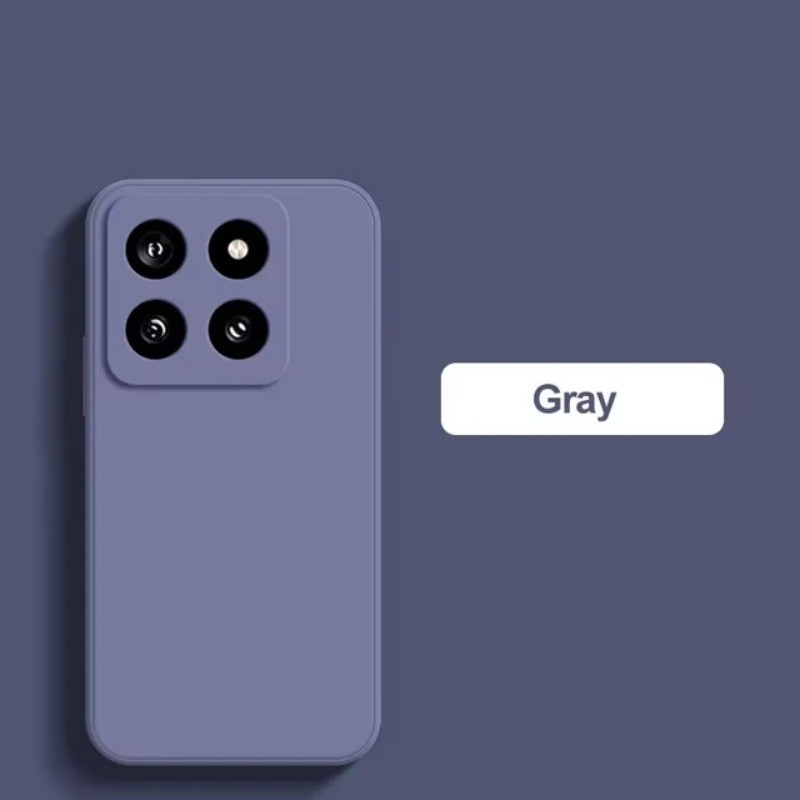 Xiaomi 14Pro 14Ultra 14TPro Nguyên Bản Silicon Mềm TPU Chống Sốc Ốp lưng Xiaomi 14T 14 Pro Siêu Chống Trầy Xước Ốp lưng Ốp Lưng Bảo Vệ