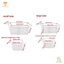 Kittenbaby Ngực Tủ Đông Giỏ Không Mùi Ngực Tủ Đông Giá Để Đồ Chịu Lực Tủ Lạnh Lưu Trữ Người Tổ Chức Phụ Kiện Nhà Bếp Mới