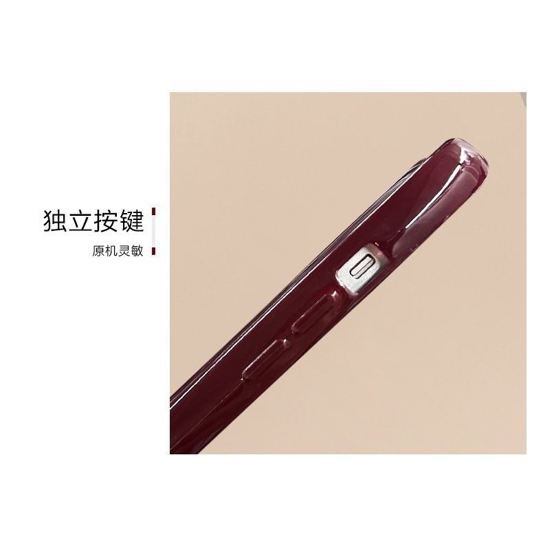 Ốp điện thoại 16 cửa sổ lớn phù hợp với dây buộc công chúa Làm Giàu 15Pro búp bê ba chiều 14 năm mới X chống rơi