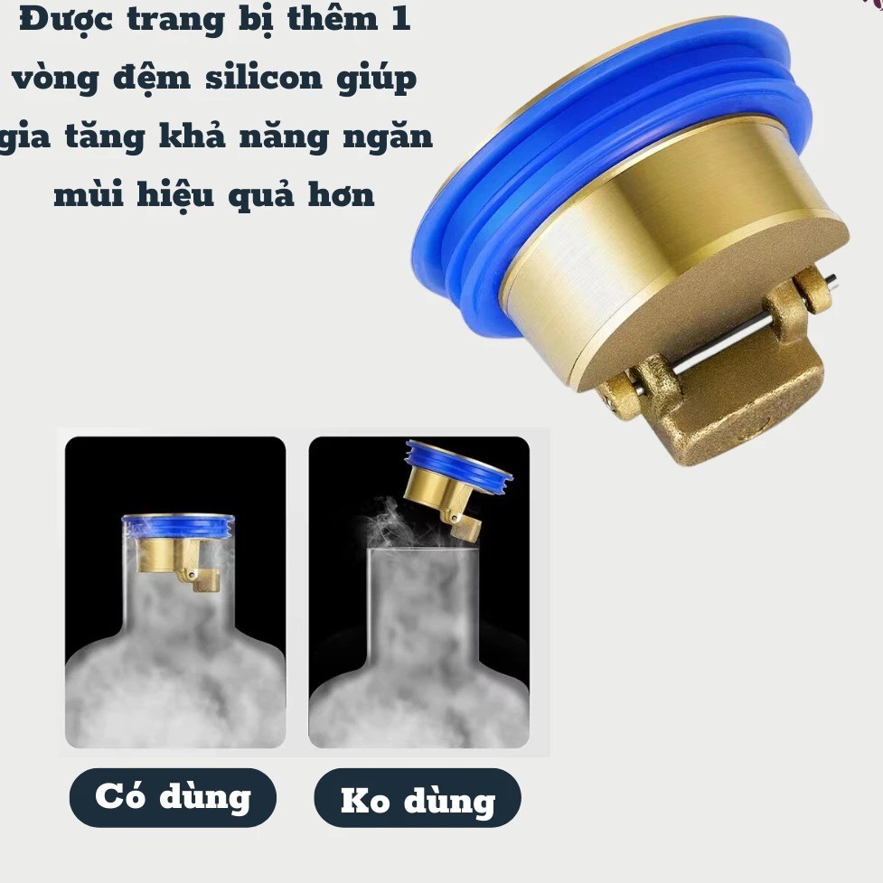 Nắp thoát nước ngăn mùi hôi - ngăn côn trùng chui lên từ đường ống thoát nước