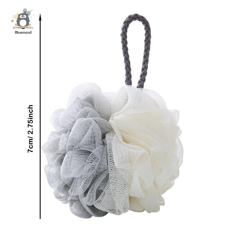 [Bluemood] Lưới Mềm Tắm Ren Da Bàn Chải Rửa Mặt Tắm Puff Body Cleaner Tẩy Tế Bào Chết Tẩy Tế Bào Chết Phụ Kiện Tắm Hoa Mới