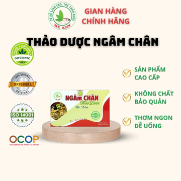 Thảo Dược Ngân Chân Bé Xịn Dược Liệu Ngâm Chân Thiên Nhiên Hỗ Trợ Tuần Hoàn Máu Dược Liệu Ngọc Bích