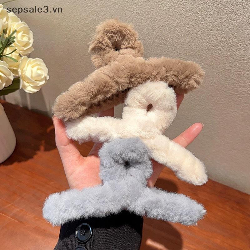 # VN # Thu Đông Móng Vuốt Tóc Kẹp Thời Trang Vintage Chắc Chắn Tóc Hàn Quốc Phụ Kiện Dành Cho Nữ Bé Gái.