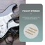 8 Chiếc M2.5x32MM Đàn Guitar Điện Humbucker Bán Tải Điều Chỉnh Chiều Cao Vít Và Lò Xo - Pitch 0.4mm - Vàng
