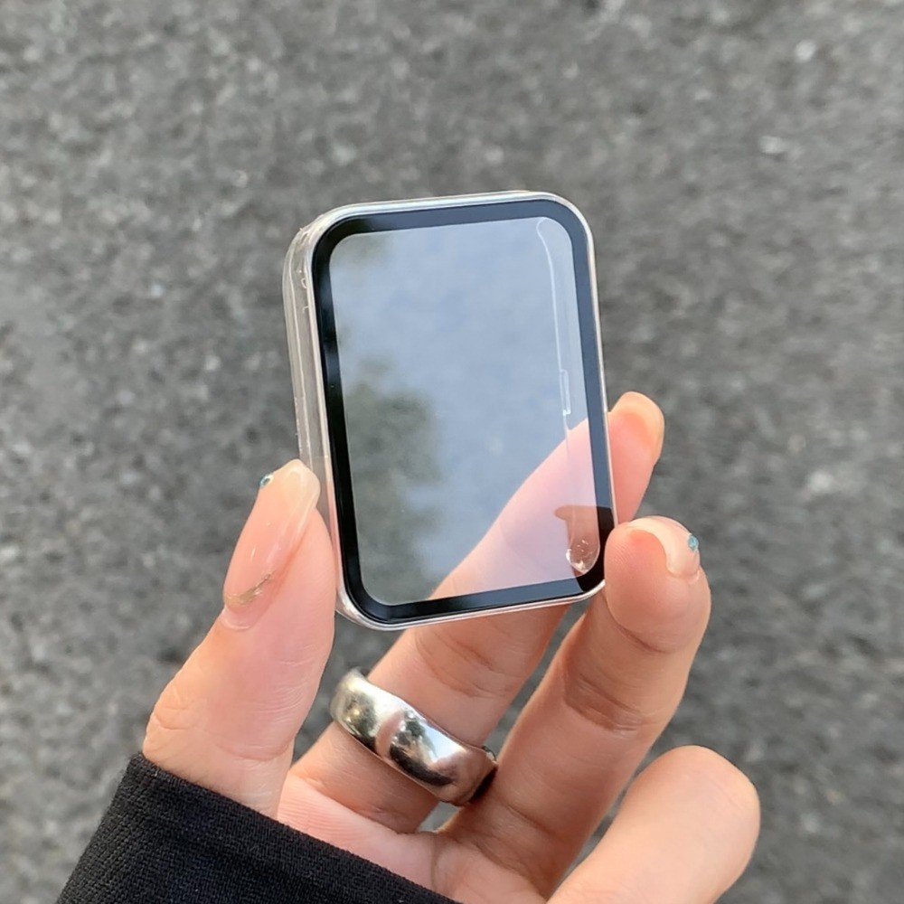 Ốp PC Cứng Kính Cho Xiaomi Mi Band 9 Pro Smart Watchband Bảo Vệ Màn Hình Ốp Lưng Và Cho Xiaomi Mi Band 8pro Cover