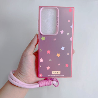 Ốp lưng hoa nhỏ tươi năm mới Note 20 ultra S25 plus cho Samsung A23 A24 A25 a55 s22 s22plus ultra Girly S23 S23Plus s23fe s24 s24plus s24ultra s21FE Vỏ
