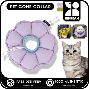 HIDREAM Có Thể Điều Chỉnh Mèo Elizabeth Cổ Chống Thấm Nước Nhẹ Nón Thú Cưng Cổ Chống Dính Cho Mèo Con Chó Con Phục Hồi Vết Thương Bảo Vệ