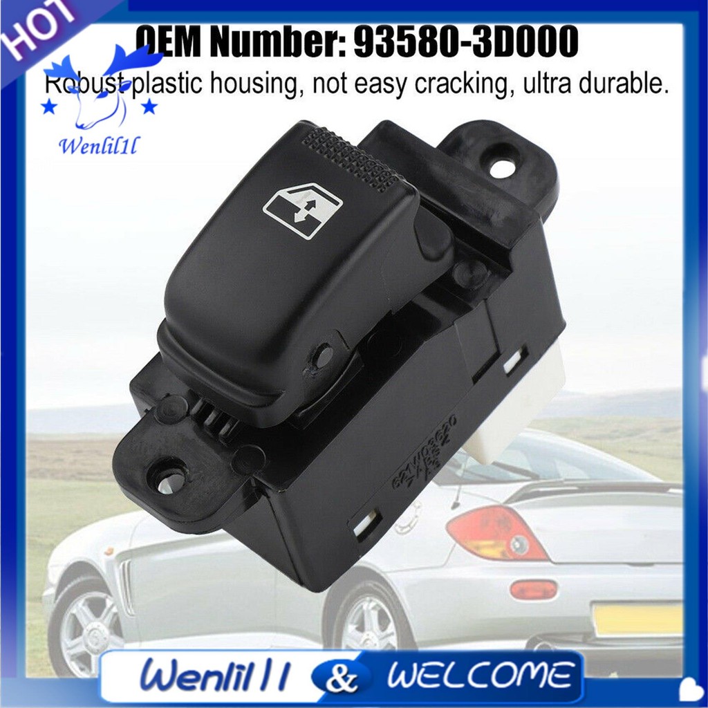 Công tắc cửa sổ điện bên hành khách cho Hyundai Elantra Sonata Kia Rio 93580-3D000