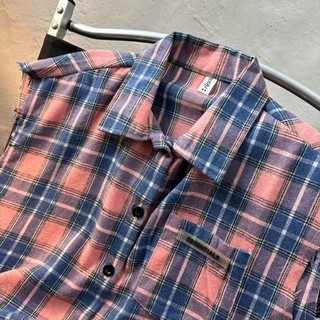 2025 Retro Kẻ Sọc Áo Sơ Mi Nam Xuân Thu Thiết Kế Sense Loose Fit Áo Khoác Thường Ngày