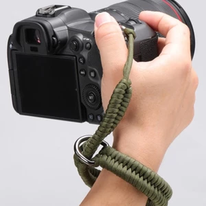 WU Dây đeo tay máy ảnh Paracord có thể điều chỉnh Dây đeo cổ tay để chụp ảnh ngoài trời Thiết kế nhẹ có khóa an toàn