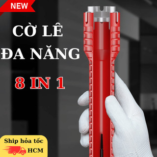 Dụng Cụ 8 Trong 1 Bunnies House Tháo Lắp Vòi Nước Bồn Rửa Nhà Tắm Toilet Dễ Dùng