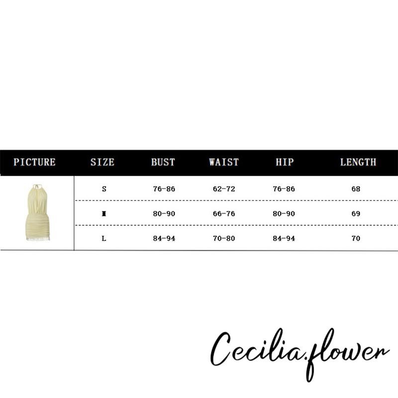 Phụ Nữ Bodycon Đầm Không Tay Buộc Dây Cổ Lưng Ruched Đầm Tua Ruched Mini Đầm Clubwear