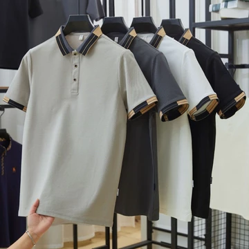 [Chất Lượng Cao] Áo Sơ Mi Polo M-4XL Nam Oversize Plian Polo Áo Sơ Mi Nam Cổ Áo Sơ Mi Polo Cổ Điển Cho Nam Áo Sơ Mi Polo Tay Ngắn 5 Màu