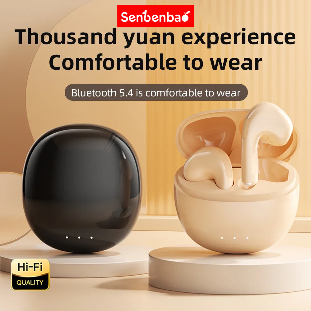 Senbenbao LP2 Pro IPX5 chống nước, giảm tiếng ồn, tai nghe không dây,tai nghe Bluetooth 5.3 tích hợp micro, âm thanh tốt.