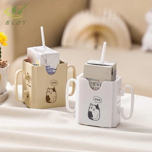 1 Cốc Bình Sữa Có Thể Điều Chỉnh An Toàn Bằng Nhựa Cho Bé Tập Đi Hộp Nước Uống VN