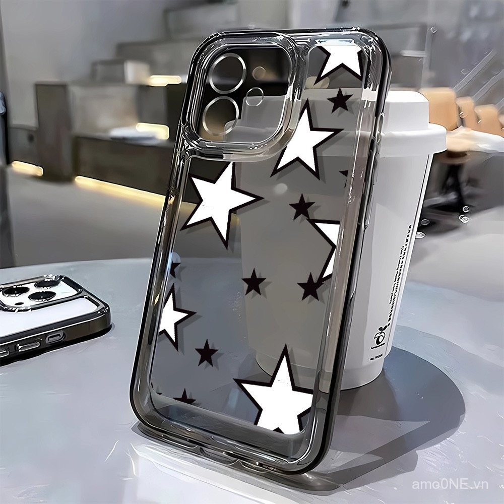 Thiếu Star Ốp lưng điện thoại cho Samsung Galaxy J8 J7 J6 Pro J7pro j4plus J5Prime j6plus j4plus Ốp lưng trong suốt chống rơi không gian