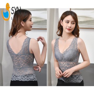 Áo ngực ren dành cho nữ Áo lót thể thao Áo lót dệt kim họa tiết co giãn có thể tháo rời