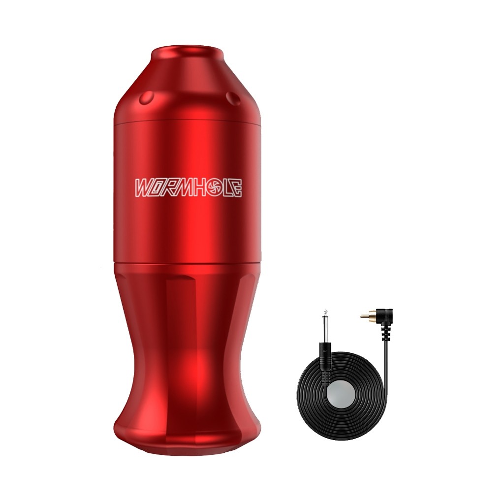 Súng xăm lỗ sâu với máy xăm dây RCA 3,5MM Bút xăm quay
