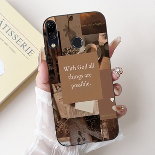 Vỏ Mềm Cho Asus Zenfone 5 ZE620KL X00QD X00QDA / Zenfone 5Z ZS620KL Z01RD Ốp Lưng Chống Sốc Sơn Hoa Thời Trang Thoáng Mát