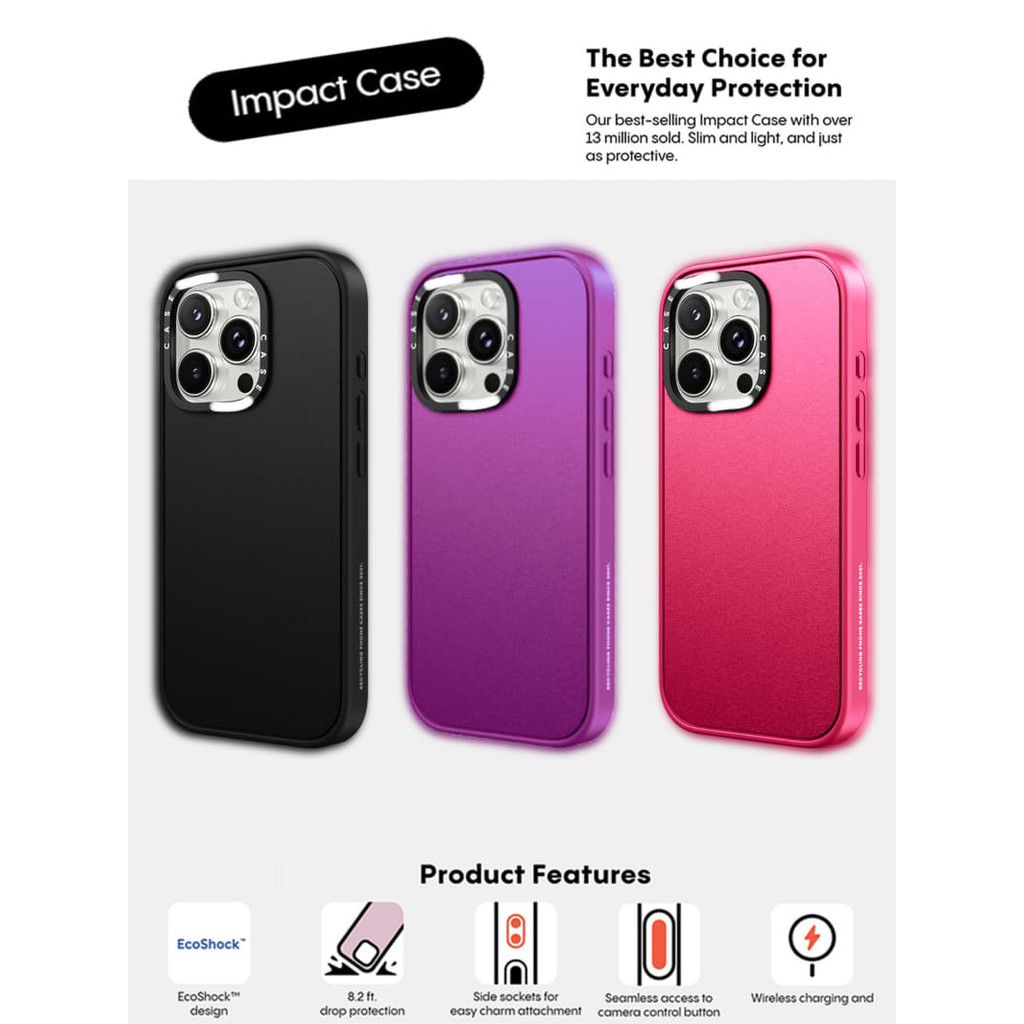 CASECASEX Mờ Đen Mờ Tím Mờ RosePink Tác Động Từ Hút Cứng Dành Cho Apple IPhone 13 14 15 16 Pro Max Có Hộp Đóng Gói