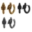 Exhila Cool Dragon Charm Vòng Bông Tai Thép Không Gỉ Phụ Kiện Tai Unisex Tai Phụ Kiện Thời Trang Cho Hàng Ngày Chúng Ta