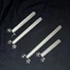 Giá đỡ đồ chơi chim CODECOVED, Trạm tập thể dục răng miệng Đường kính 1,9cm Cá rô vẹt bằng thép không gỉ, Dễ dàng làm sạch 15-30m Bền chống mài mòn Chân đế chim Budgerigars