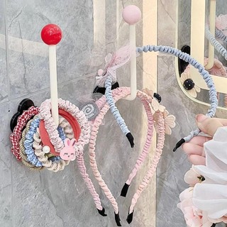 Móc treo vải COZYNEST, Móc lưu trữ băng đô hình chữ L treo tường, Giá đựng đồ nhà bếp Dopamine miễn phí đục lỗ