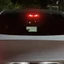 Mt Xe Cao Gắn Đèn Phanh Xe Phanh Ban Chiếu PVC Mềm Decal Top Đuôi Ánh Sáng Biểu Tượng Dán Cho Tesla Model Y