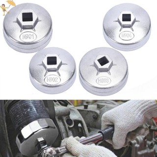 [GOU] 1Pc Nhôm Loại Cốc Lọc Dầu Cờ Lê Ổ Cắm Tự Động Loại Bỏ Tay Dụng Cụ VN