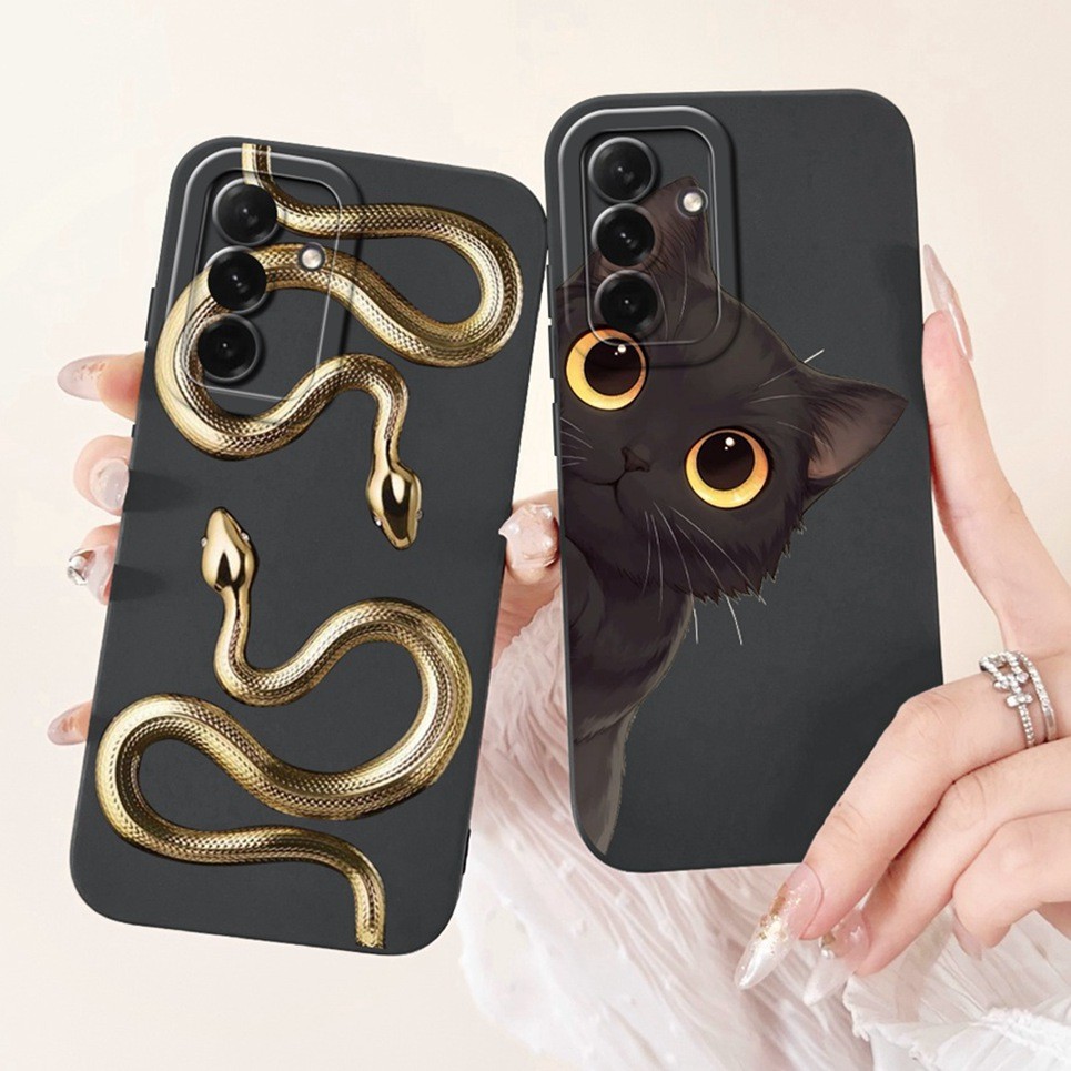 Silicon Mềm Cho Samsung Galaxy A56 SM-A565B Ốp lưng Samsung A36 5G A365B Ốp Lưng Phi Hành Gia Rồng Động Vật Họa Tiết Vỏ