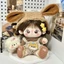 THEGIRL8B Trang phục mùa đông búp bê, Váy sang trọng 20cm Quần áo búp bê cotton, Không có thuộc tính Quần áo búp bê Vỏ đầu đáng yêu Bộ trang phục búp bê Onesuit Bộ búp bê 20cm