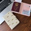 Vỏ hộ chiếu GAVESTO, Hộp đựng hộ chiếu chống nước bằng da Pu, Giấy chứng nhận đa chức năng nhẹ hoạt hình Túi đựng hộ chiếu du lịch