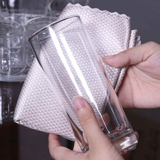 Combo 10 Khăn Lau Bát  - Lau Kính - Lau Đánh Bóng Đa Năng - Công Nghệ Mới Không Xù Lông 25x25cm SUNND