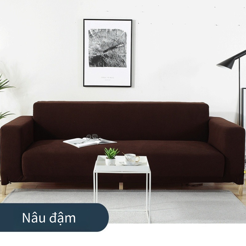 1/2/3/4 Bọc Ghế Sofa Chống Thấm Nước Chống Trượt,Vải Bọc Sofa Dày Và Co Giãn,Chống Cào Mèo Sử Dụng Được Cả Bốn Mùa