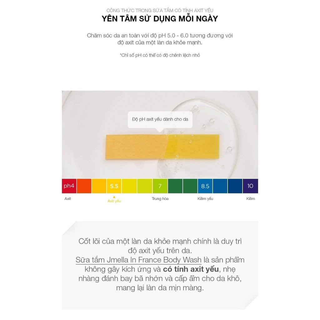 Sữa Tắm Dưỡng Ẩm Hương Nước Hoa Jmella In France Body Wash 500ml
