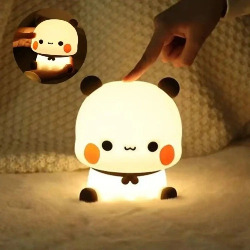 Cảm Ứng Cảm Giác Crayon Shin-Chan Đèn Ngủ Mềm Mại Dễ Thương Hai Tốc Độ Có Thể Điều Chỉnh Pat Đèn Phòng Ngủ Đầu Giường Đèn LED Trang Trí Bàn Làm Việc