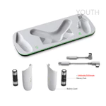 [Sạc] Đế sạc cho tay cầm mũ bảo hiểm Meta Quest 3S / 3 VR Đế lưu trữ tiếp xúc với đèn LED Khí quyển Quest 3 Phụ kiện sạc — ảnh 5