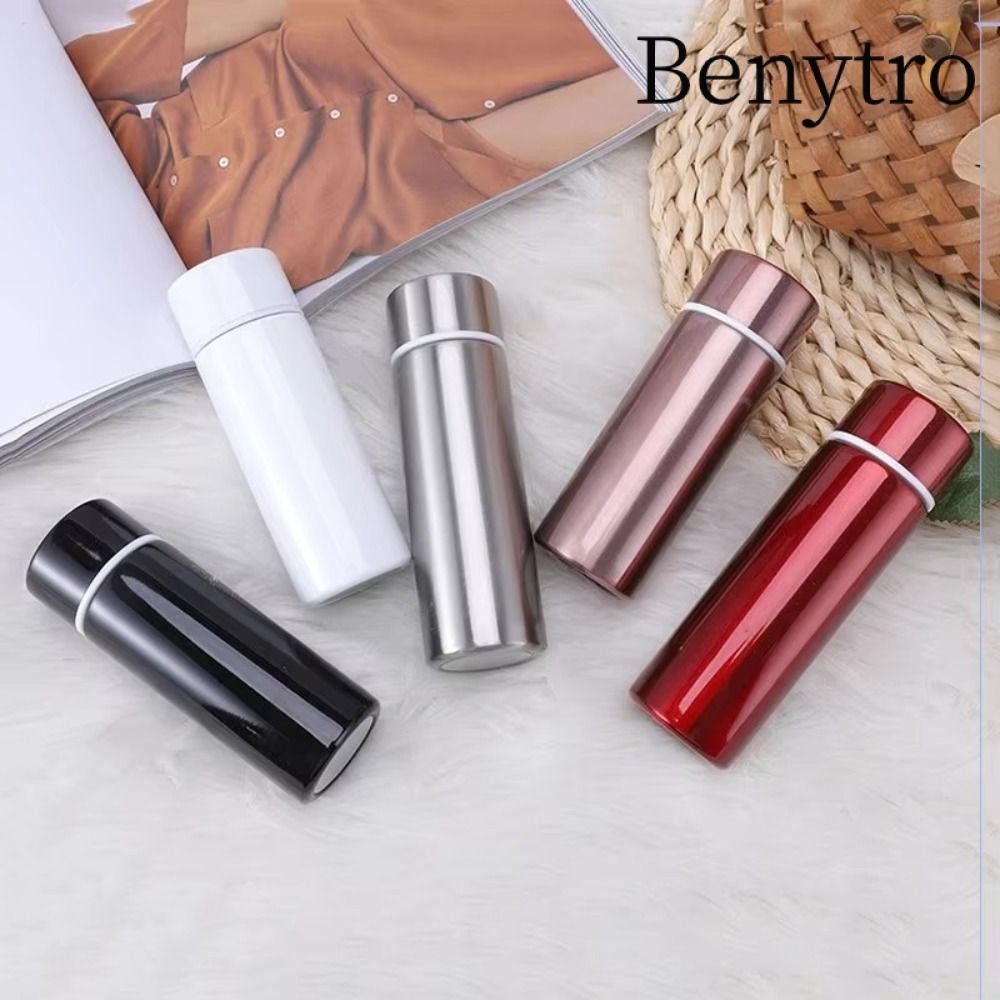 Cốc giữ nhiệt Mini BENYTRO, Bình bỏ túi nhẹ chống rò rỉ, Cốc cà phê du lịch 120ml Bình nước cách nhiệt bằng thép không gỉ