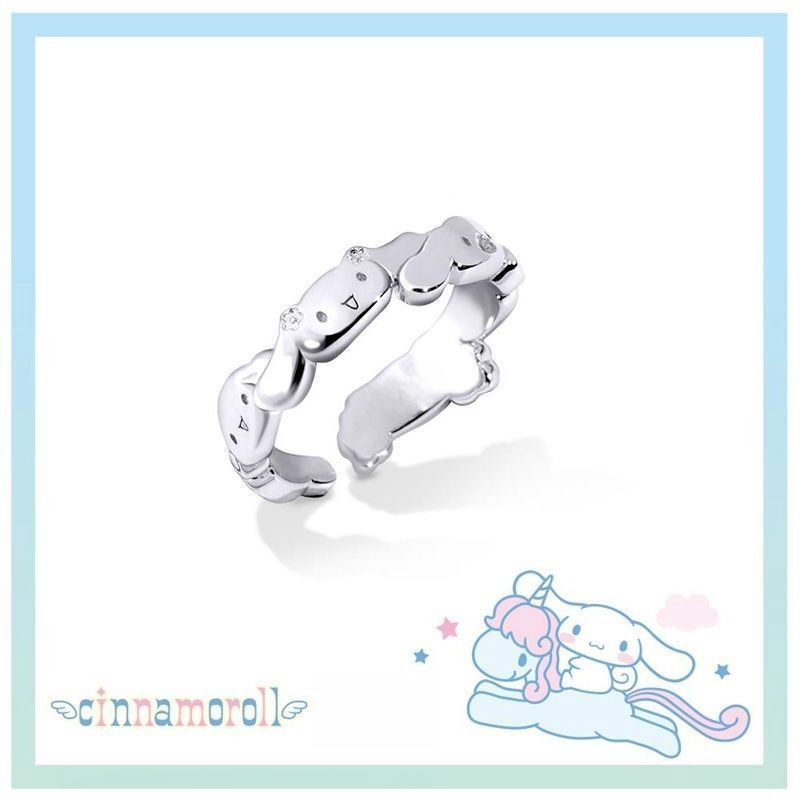 Cinnamoroll Dòng sản phẩm gia đình chó lớn Cinnamoroll Cinnamoroll Bông tai ngôi sao Quế Chó Quà tặng sinh nhật